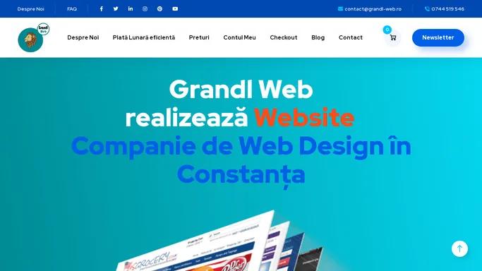 Web Design & Graphic Design Constanta | Grandl Web