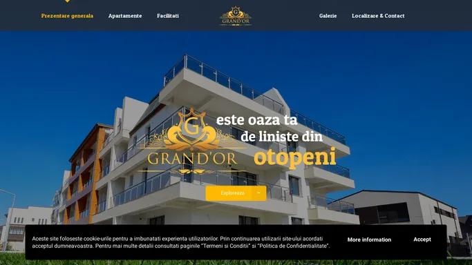 Grand'Or Apartamente – Complex Rezidential Grand'Or Otopeni