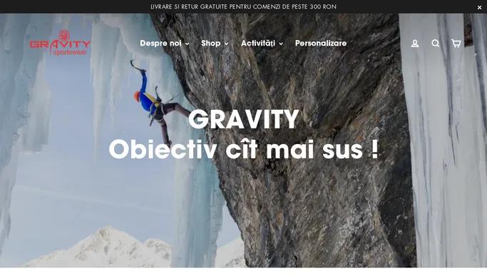 Gravity Sportswear | Haine Outdoor Made in Romania – GRAVITY