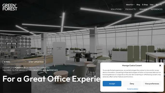 Home - GreenForest - Office Furniture - For a Great Office Experience