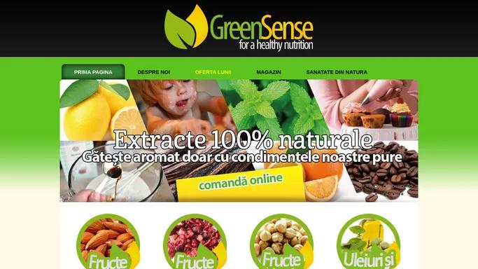 GreenSense - Comenzi online fructe, alune si seminte | Livrare rapida