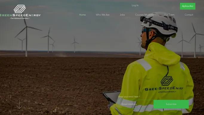 Home | Green Speed Energy