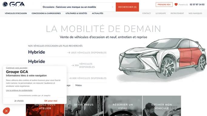 Vente de voitures d'occasion multi-marques - Groupe GCA