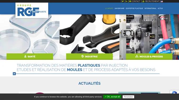 Groupe RGF Smart Plastic » Inspired Injection