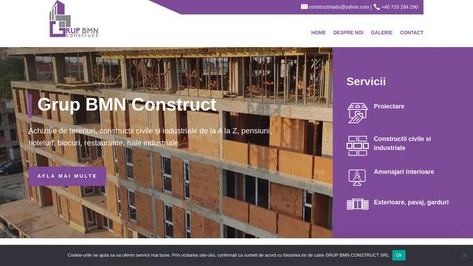 Home - Grup BM - Firma de constructii