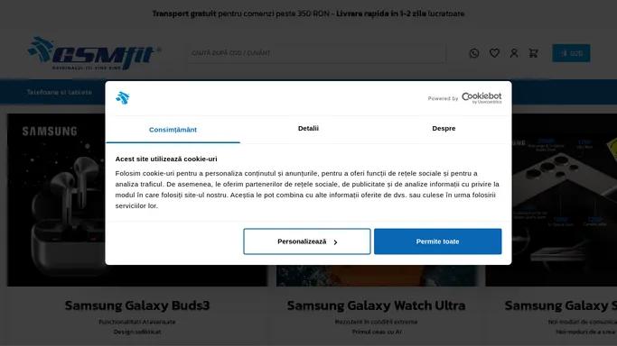 GSMfit - Magazin online de telefoane si accesorii GSM originale