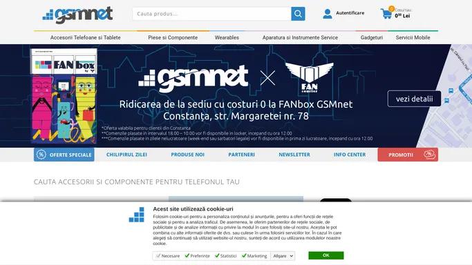 Accesorii telefoane, componente telefoane si piese telefoane | GSMnet.ro