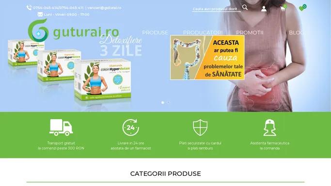 Magazin Online | Slabire Rapida | Suplimente Nutritive | Remedii Florale Bach | guturai.ro