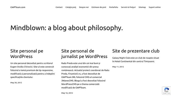 GWPTeam.com – site-uri web pe wordpress