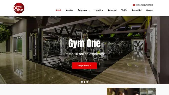 GymOne - Centru Fitness & Bodybuilding