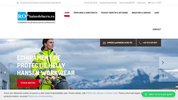 hainedelucru.ro – Echipament protectie Helly Hansen!