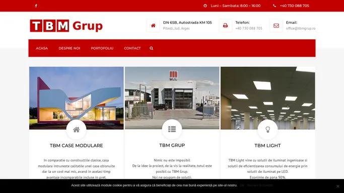 TBM Grup – Hale Industriale, servicii de proiectare, executie structura si montaj