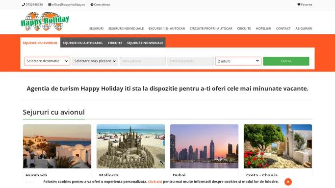 Acasa - Agentia de turism Happy Holiday