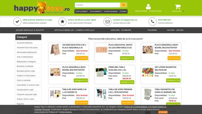 Happy-Toys.ro - Jucarii, Jocuri si Articole pentru Copii