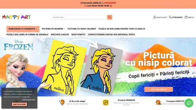 Magazin creativ si hobby online ❤️ Happy Art