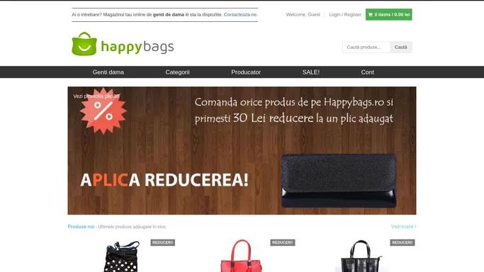 Genti dama | Reduceri la genti si posete | Happybags.ro