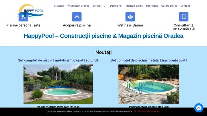 Constructii piscine & Magazin piscina Oradea
