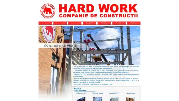 Hardwork - companie de constructii