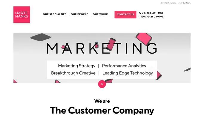 Harte Hanks • The Customer Company 