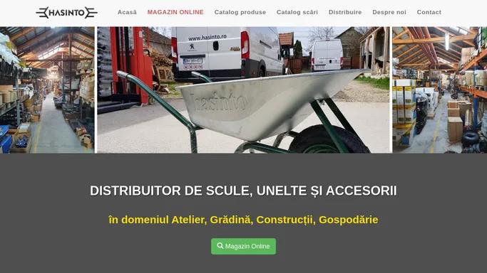 Hasinto - Distribuitor de scule unelte si accesorii