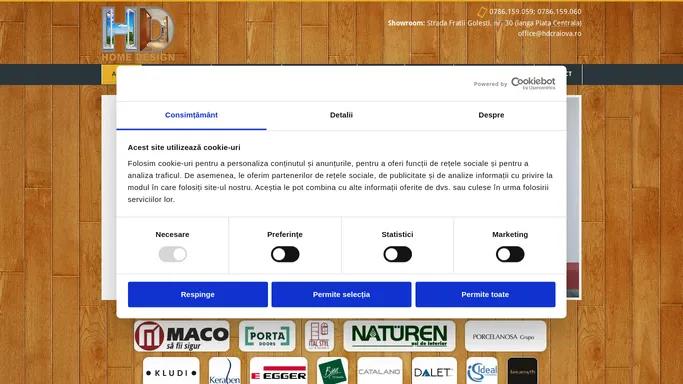 HD Craiova | Usi Interior | Exterior | Lemn | Metalice | Culisante | Sticla Craiova