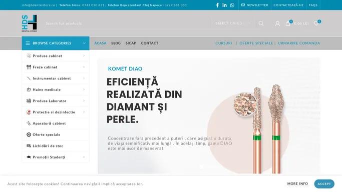 Hdental Store , furnizor de produse dentare si medicale