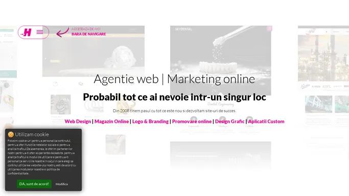 Agentie Web Design, Agentie Marketing Online | HDesign