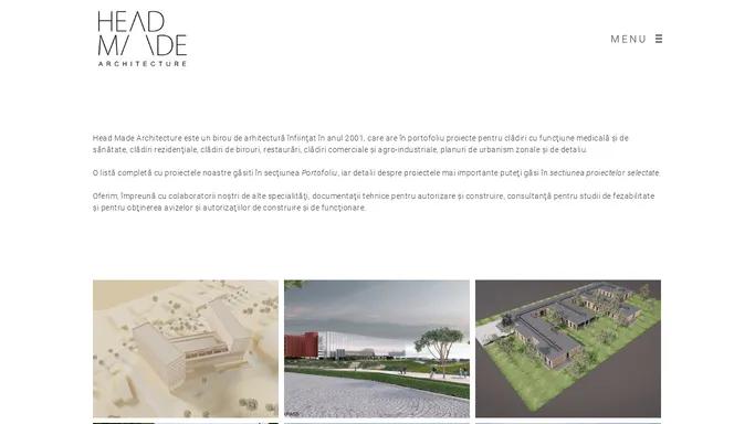 Head Made Architecture – Proiectare de arhitectura si urbanism