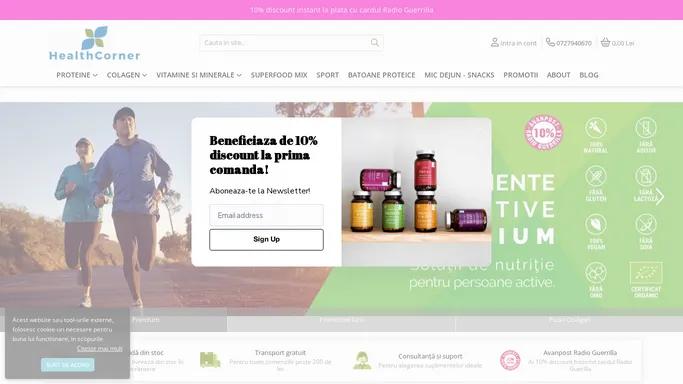 Suplimente Nutritive Premium, Proteine Vegetale, Colagen, Superalimente