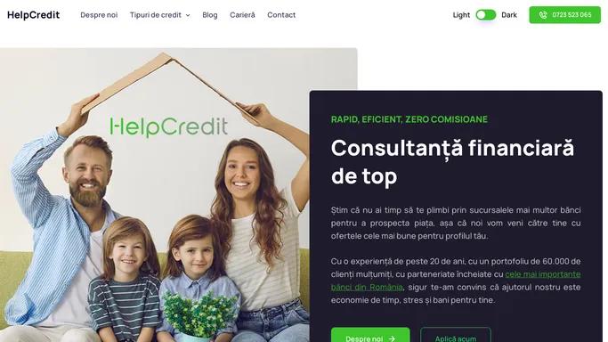 HelpCredit | Broker de credite performante | Fara comision