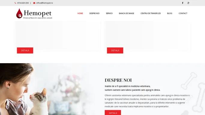 Homepage - Hemopet