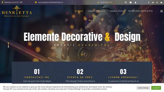 Atelier Fier Forjat Artizanal & Modern – Porti Garduri Decoratiuni