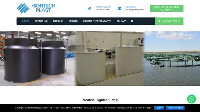 HIGHTECH PLAST - Sudura in plastic | Servicii complete, aparatura de ultima generatie