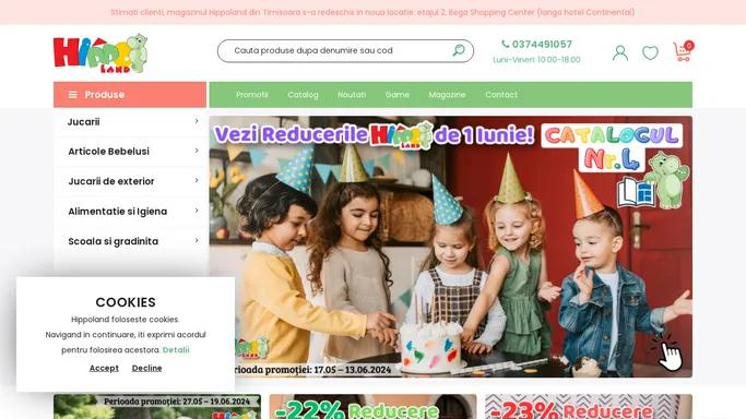 Magazin jucarii si accesorii pentru bebelusi | HippoLand