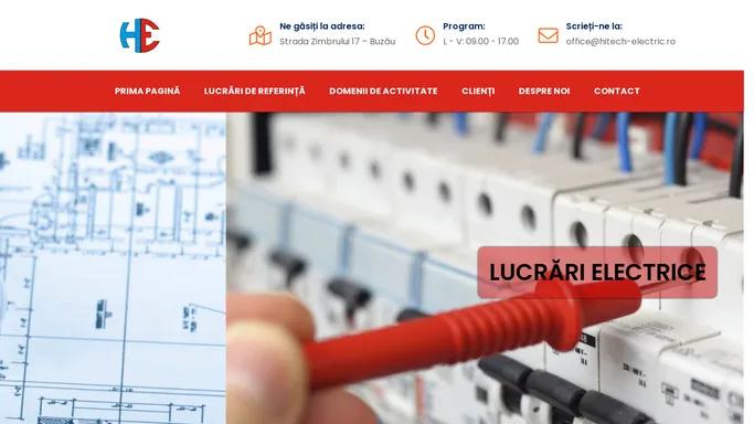 Instalatii electrice si automatizari - Hitech Electric