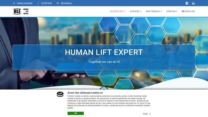 Despre noi - Human Lift Expert