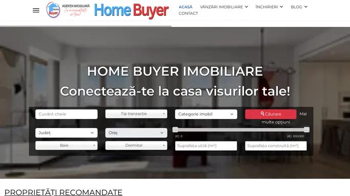 AGENTIA IMOBILIARA HOME BUYER | TULCEA