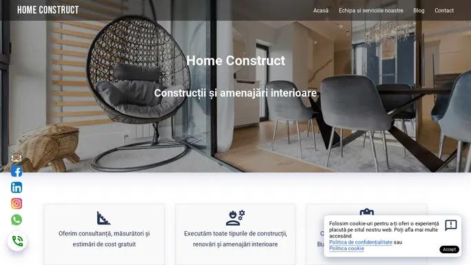 Home Construct Investments constuctii si amenajari interioare