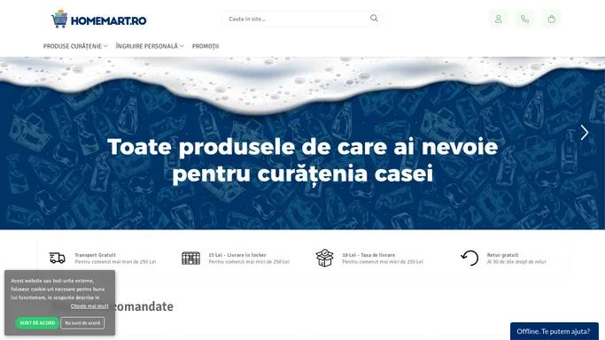 homemart.ro | Produse pentru curatenie | Produse cosmetice