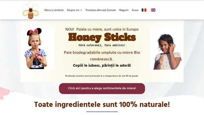 Home - Honeysticks - Paie cu miere.