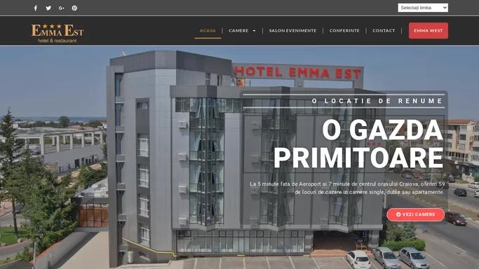 Hotel Emma West Craiova - site oficial