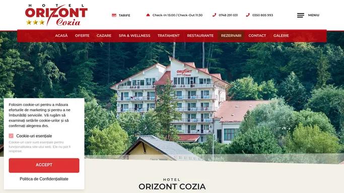 Cazare Caciulata Hotel Orizont Cozia