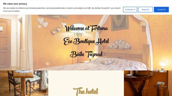 Baile Tusnad | Fortuna Eco Boutique Hotel | Baile Tusnad