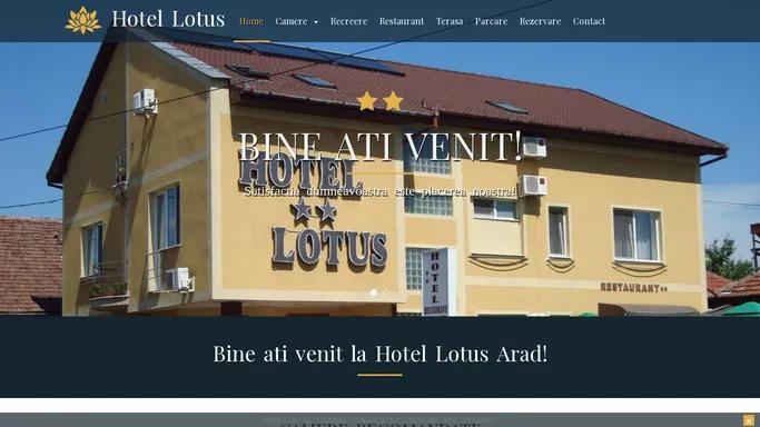 Hotel Lotus Arad ** | Cazare in Arad - servicii de 3 stele la preturi de 2 stele