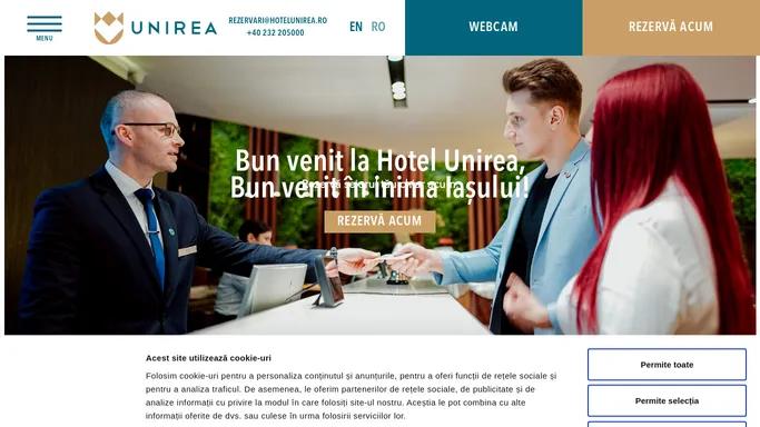 Unirea Hotel & Spa, situat in centrul orasului Iasi, Romania