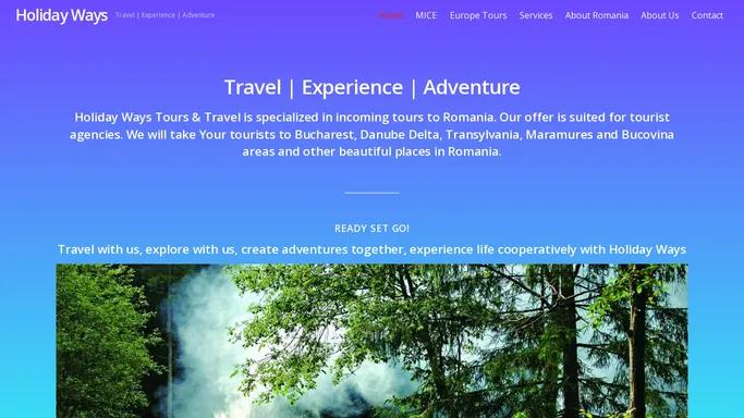 Holiday Ways – Travel | Experience | Adventure