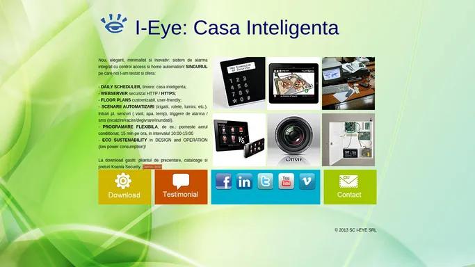 I-Eye - Ksenia Security Innovation - microsite