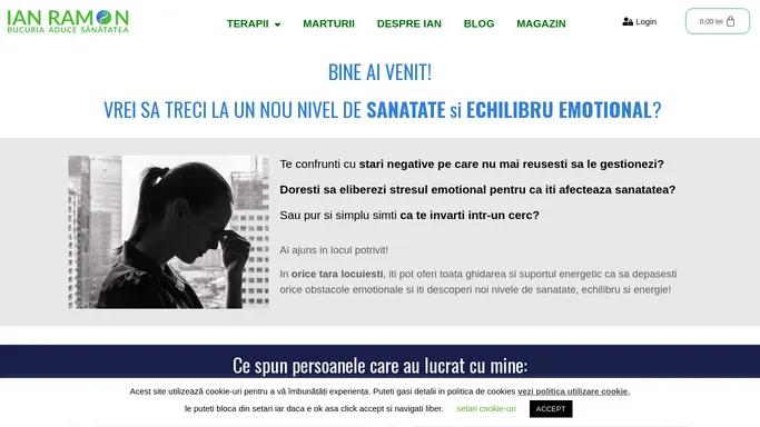 IAN RAMON – Vindecare Reconectiva si Reconectare axiotonala – Mentorul tau in vindecare emotionala si pace interioara