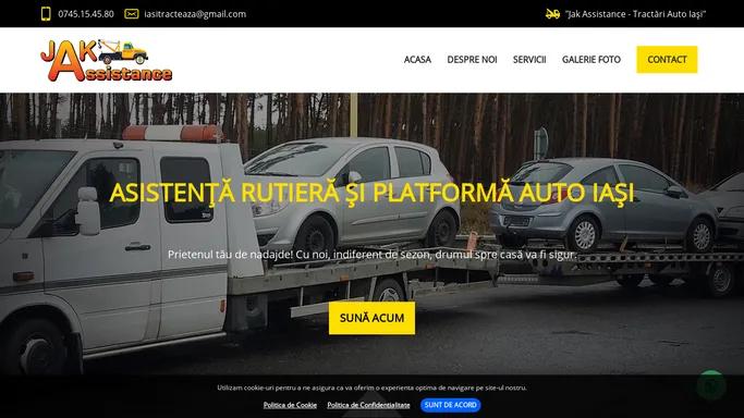 Tractari Auto Iasi - Platforma Auto - Jak Assistance