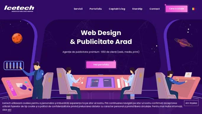 Web design Arad, Webdesign Arad | Icetech